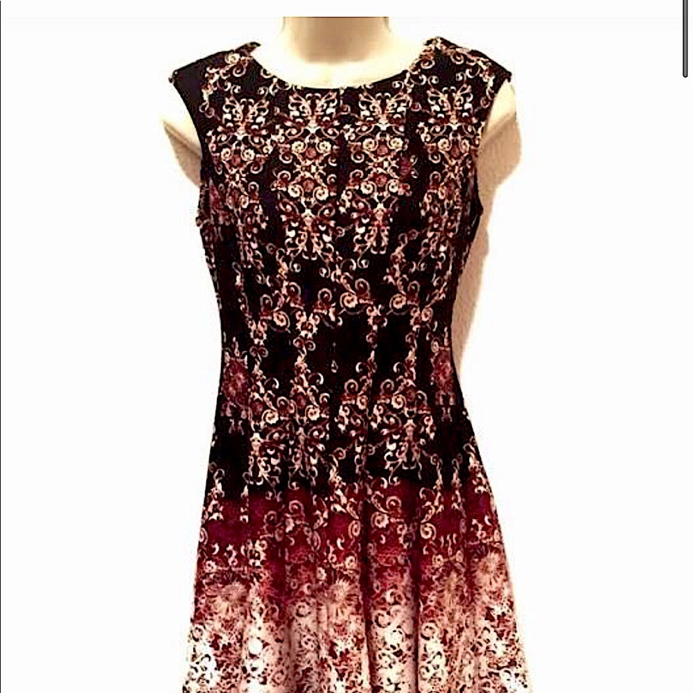 Danny & Nichole Women’s Red & beige floral